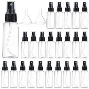 flacon voyage Vaporisateur de parfum rechargeable en plastique transparent, flacon pulvérisateur vide, portable et de voyage(20ml) (songhuashangdian, neuf)
