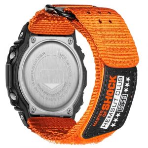 16mm Bracelet en nylon compatible avec Casio G-Shock DW-5600/5610/5700/8900,GW-6900/M5610,GA-100, Bracelet sport respirant &agrave; s&eacute;chage rapide|R&eacute;sistant &agrave; l'abrasion & antid&eacute;rapant|Fitness, course &agrave; pied (hemsut-timepieces, neuf)