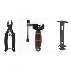 BigCheer D&eacute;rive de cha&icirc;ne pour v&eacute;lo | Outil de cha&icirc;ne de v&eacute;lo pour 6 7 8 9 10 11 12 Vitesses | Pince 2 en 1 pour cha&icirc;ne de v&eacute;lo | Jauge de cha&icirc;ne Outils Velo (sammall, neuf)
