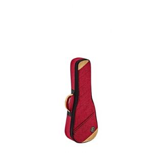 Ortega Guitars Soft Case pour Ukul&eacute;l&eacute; - Case pour Ukul&eacute;l&eacute; Concert - Hauteur 64 cm - Largeur 22 cm - Coton / Toile, Rouge (OSOCAUK-CC-BX) (Meinl-Shop, neuf)