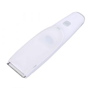 RIZGHWOY Tondeuse &agrave; Cheveux pour b&eacute;b&eacute; avec Aspirateur, Design Innovant, Rechargeable, Coupe de Cheveux S&ucirc;re pour Enfants, avec 3 Peignes de Guidage (WHITE) (Yuppeei, neuf)