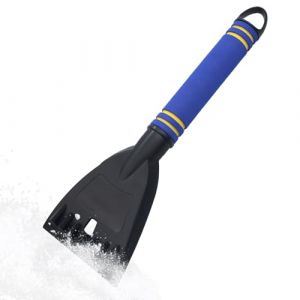 GZYULAN 1 Pi&egrave;ces Grattoir Pare Brise Voiture,Gratte Pare Brise Voiture,Raclette Pare Brise Voiture,Raclette Voiture Givre,Grattoir Voiture,Raclette Voiture,pour D&eacute;givrer,Pelleter la Glace,32 cm(Bleu) (GZLUHENG-SHOP, neuf)