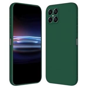 RankOne Coque pour Honor X8 (4G) (6.7" inches) &Eacute;tui en Silicone TPU Souple - Vert fonc&eacute; (Rankone, neuf)