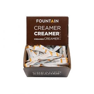 FOUNTAIN CREAMER STICK DE 2,5 gr - Lait en poudre en dosette inviduelle dans une boîte self-service. Parfait pour une tasse de café. 2,5gr X 300 pièces (Fountain NV, neuf)