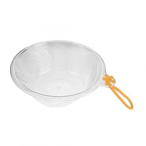 OUNONA Lavabo Transparent Pour Salle De Bain Lavabo Transparent Et Portables Pour Le Lavage Du Visage Pour Le Lavage Du Visage (Gustell, neuf)