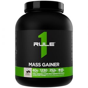 Rule 1 Mass Gainer Cookies & Cream 2560 g (MyFit24, neuf)