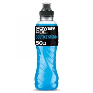 POWERADE - Ice Storm 50Cl - Lot De 4 - Livraison Gratuite (Les Trois Mousquetaires, neuf)