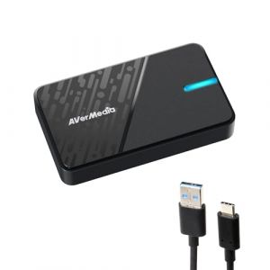 AVerMedia StreamLine MINI+ GC311G2 Carte de capture HDR 4K60, enregistrement 1080p60, streaming de jeu faible latence pour Switch, Xbox, PS5, PC sur Twitch, OBS (Tec & More, neuf)