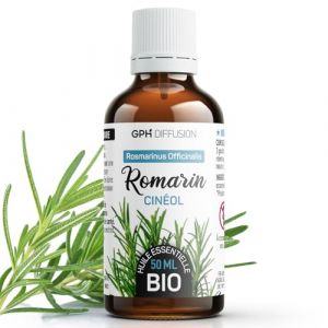 Romarin Cineol Bio (rosmarinus officinalis) - Huile essentielle 50 ml (123PLANTES, neuf)