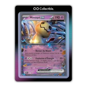 Card Collection® / Mimiqui ex SVP004 Double Rare (RR) / Écarlate et Violet ☆ Promo/Carte pokémon® Neuve et Originale (Card Collection., neuf)