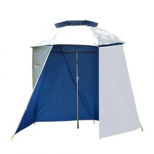 Parapluie de p&ecirc;che, abri solaire pour tente de plage - Auvent de parasol ext&eacute;rieur | Accessoires de parapluie de p&ecirc;che semi-circulaire imperm&eacute;ables, tissu entourant le parasol de p&ecirc;che avec protection (bawathik, neuf)