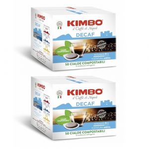 Kimbo Dosettes compostables décaféiné - 100 dosettes (CAVEBA 2.0 SRL, neuf)