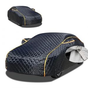 Bache Anti Grele Voiture pour Fiat 500x(2015-2022),Protection Exterieur Anti-grêle,Housse de Voiture en Coton épais, Anti-Rayures,Protection Tous (NENGGUANSHANGHANG, neuf)