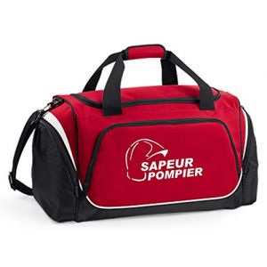 Sapeurs-Pompiers Sac du Sport Rouge 55 L, 62 x 32 x 30 cm, r, a (FEU1, neuf)