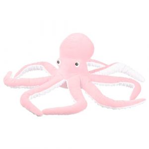 Gustaw Grand Ours en Peluche XXL Pieuvre Eva - Peluche Géante, Grand Nounours XXL, Teddy Bear Grand Ourson - Peluche Idéal comme Cadeau, Peluche Ourson Géant en Peluche (Rose, 50cm) (DearBear, neuf)