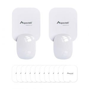 Aspectek Piège Collant Insectes Volants Intérieur Bleu Lumière UV 12 Packs Plaques Glu Collantes Attrape-Mouches Nuit Maison Blanc Lot de 2 (Deals_Republic, neuf)