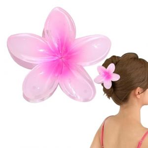 Barrette Fleur Hawaïenne | Accessoires pour Cheveux d'Inspiration Hawaïenne pour Femmes et Jeunes Filles,Accessoire Tenue Forte Maintien pour Femmes Filles Adolescents (XXIANWEI, neuf)