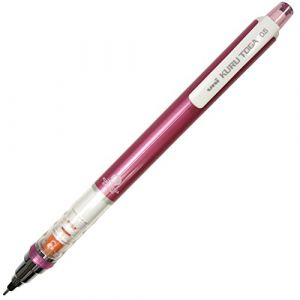 Porte-mine Uni Kuru Toga modèle standard 0,5 mm, rose (M54501P.13) (Ponera, neuf)