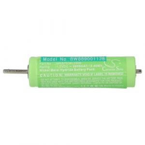 vhbw Batterie Compatible avec Panasonic ER-GB40, ER-5209, ER-CA35, ER-CA70, ER-GB60, ER-5210 Rasoir Tondeuse électrique (2000mAh, 1,2V, NiMH) (ElectroPapa, neuf)