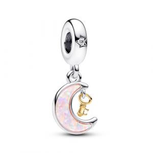 TOFBS Charms Femme Breloque Soleil Lune &Eacute;toile Argent Sterling 925 Cubique Zircone Compatible Breloque Pendentif Perles Bijoux Cadeaux Anniversaire M&egrave;res S&oelig;ur (#5) (ZENITH SHOP, neuf)