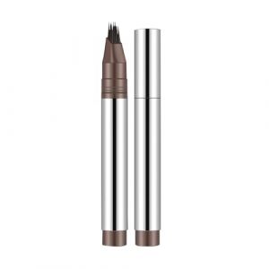 Stylo à sourcils | Crayon à sourcils liquides à astuce multi-fourche | Supplies de beauté à stylo à feuilles capaciales épreuve, accessoires de maquillage de longue durée pour les filles qui voyagent (Learkeen, neuf)
