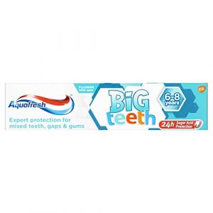 Aquafresh 'BIG teeth' Dentifrice au Fluorure 50ml (KEMFITT, neuf)