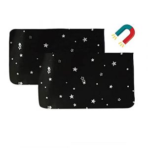 ZATOOTO Pare-Soleil Voiture - Protection Solaire Magnetic pour Bébés et Enfants, Vitre Latérale de Protection Solaire, 2 Pièces (ZATOOTO-EU, neuf)