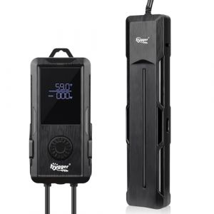 hygger Chauffage Aquarium Thermoplongeur Chauffe Eau,800W Submersible Chauffage pour Aquarium Température Réglable avec Contrôleur d'affichage Numérique LED (eumagob, neuf)