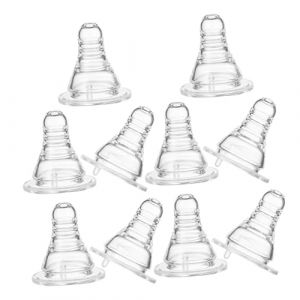 Didiseaon 10 pièces Tétines Adulte Silicone Alimentaire pour Bouteille de Bière Accessoires de Fête Amusants et Réutilisables Rafraîchisseur de Boisson Pratique pour Réunions Adultes (Merkowski, neuf)