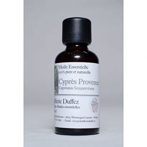 Huile Essentielle de Cyprès Provence 250 ml - 100% Pure Et Naturelle (Cupressus sempervirens) - Fabrication 100% Française en Drôme Provençale - Distillerie Duffez (Distillerie Duffez, neuf)