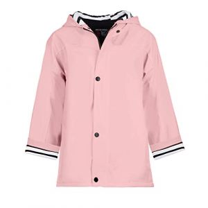 Breizh Ocean - Ciré imperméable Artic Enfant - Intérieur Polaire - Capuche rayée - Mixte, garçon ou Fille - 1 an au 14 Ans (BREIZH OCEAN, neuf)