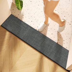 Tapis de Bain Diatomite 25x80cm,Tapis de Douche Antid&eacute;rapant,Tapis de Salle de Bain Absorbant,Tapis Douche S&eacute;chage Rapide,pour Portes de Salle de Bain,Salon (Multicolore B) (QingHuaDM, neuf)
