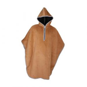 Couvre Jambes de Fauteuil Roulant Cape for fauteuil roulant for personnes &acirc;g&eacute;es, ch&acirc;le universel pliable for fauteuil roulant avec capuche, Cape doubl&eacute;e de Poncho d'hiver, demi-couverture(Yellow) (LEIXISHANGMAO, neuf)