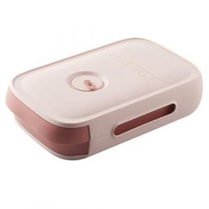 Qaestuan Distributeur Oeuf, Peu Encombrant Distributeur d'œufs pour Réfrigérateur, Tiroir à œufs pour Réfrigérateur Boite a Oeuf en Plastique, Boite Rangement D'Oeufs Cuisine, Contient 21 Oeufs, Rose (QIAOLUO, neuf)