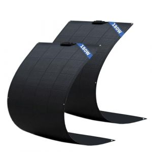FIREFLY ENERGY 360W (pack de 2 de 180 Watts) Panneau Solaire Flexible Panneau Solaire Monocristallin Panneau Solaire Photovolta&iuml;que Panneau Solaire pour caravanes, bateaux, toits (solarmart, neuf)