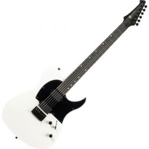 SPIRA Guitars T-400 MWH Guitare &eacute;lectrique moderne style T Blanc satin&eacute; (MusicScout, neuf)
