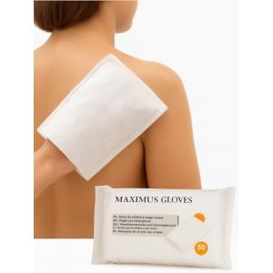 MAXIMUS 500 Gants De Toilette Jetables Molletonn&eacute;s Non Tiss&eacute;s 80 GR/m&sup2; - Ultra Doux (Le Pro du M&eacute;dical, neuf)