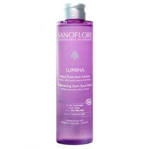 Sanoflore Lumina Aqua Lotion Anti-taches Bio - Acide Lactique et Aloe Vera -Trio AHA/BHA/PHA - 99% Naturel - 200 ml (SANOFLORE, neuf)