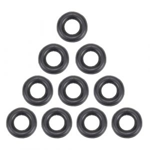 Lot de 10 pots d'échappement ronds en caoutchouc 7610077 (Augustin Group GmbH & Co.KG, neuf)