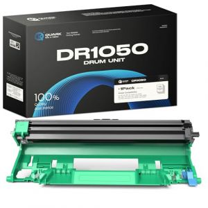 Quark DR1050 Tambour Compatible avec Brother HL-1110 HL-1112 HL-1210W HL-1212W Brother MFC-1810 MFC-1815 MFC-1910W MFC-1915W DCP-1510 DCP-1512 DCP-1610W DCP-1612W (1 Paquet) (Volto shop, neuf)