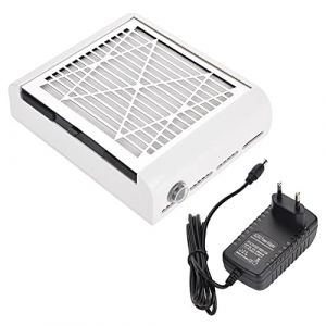 Aspirateur à Ongles 40W, Coupe-Ongles Manucure Pédicure Salon de Manucure Extraction de Poussière Aspirateur Manucure Ongles pour la Manucure au Salon ou à la Maison (Liusing, neuf)