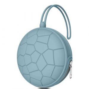 Smlpuame Boite a Tetine, Boite Tetine Bebe en Silicone, Boite &Agrave; Sucette Bebe Imperm&eacute;able, Boite Tetine Bebe Portable, Pochettes pour Sucettes sans BPA,Bleu (CHENYIMEI, neuf)