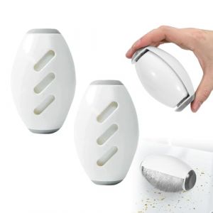 2 Pi&egrave;ces Rouleau Anti-Peluches R&eacute;utilisable, Rouleau Adh&eacute;sif Lavable, Rouleau &agrave; Peluches pour Poils d'animaux Enlever Peluche Vetement Anti Peluche pour V&ecirc;tements, Lit, Tapis (Blanc) (BaiHD Store, neuf)