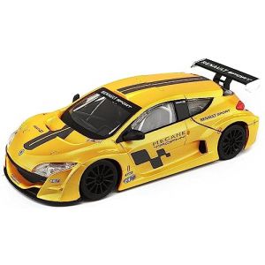 Bburago | Renault Megane Trophy Édition 2005 | Reproduction de Voiture Miniature à échelle 1/24 | Jaune | Jouet pour Enfant à Collectionner | 4893993221158 (AS-Discount, neuf)