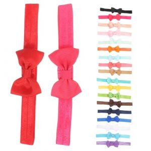 Milisten 20Pi&egrave;ces Bandeau &Eacute;lastique Ensemble de Accessoires de Coiffure pour F&ecirc;te Anniversaire et Photo de Famille Al&eacute;atoires (RongO, neuf)