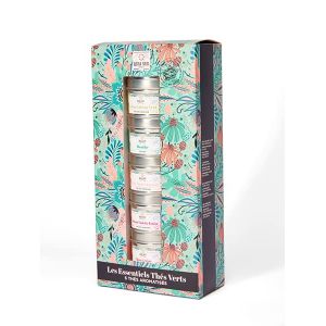 Coffret “Les Essentiels” thés verts (QUAI SUD, neuf)