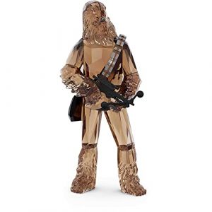 Swarovski Figurine Chewbacca Star Wars, en cristal marron (juwelier-bektas, neuf)