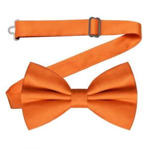 MAIANY NœUds Papillon Homme, Avec Gancio RéGlable, NœUd Papillon Classique Pré- Noué Pour Costume, IdéAl Pour Les Mariages Pour Hommes, NœUd Papillon Pour Dames (Orange) (MAIANY, neuf)