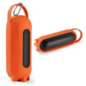 OURHZTB Coque de protection en silicone compatible avec enceinte Bluetooth sans fil Beats Pill 2024, pochette de transport avec poign&eacute;e (orange) (Tengbo Shop, neuf)