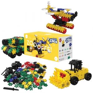 Nano Clics Transport 250, Jouet de Construction pour Les Enfants à partir de 8 Ans, Jouet éducatif créatif dans Un Ensemble de 250 pièces, Blocs de Construction, Jouets durables (ClicsToys, neuf)